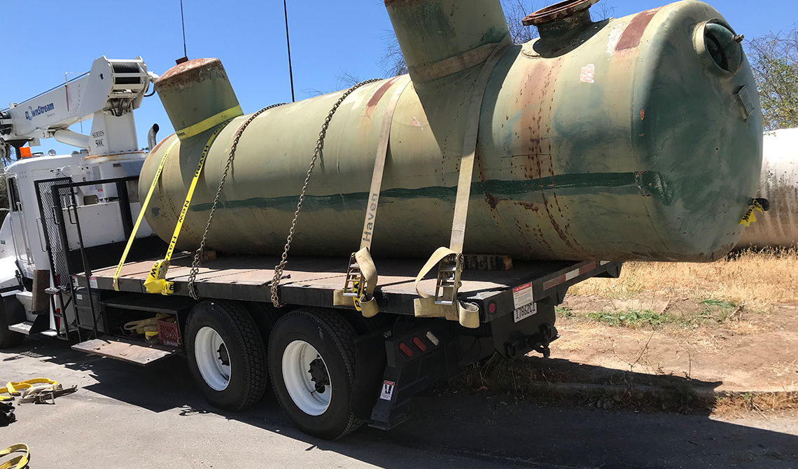 Long Beach Water Department Groundwater Treatment Plant Tank